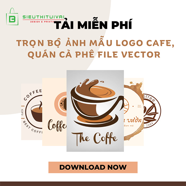 22+ mẫu logo cafe, quán cà phê đẹp file vector mới nhất [TẢI MIỄN PHÍ] 