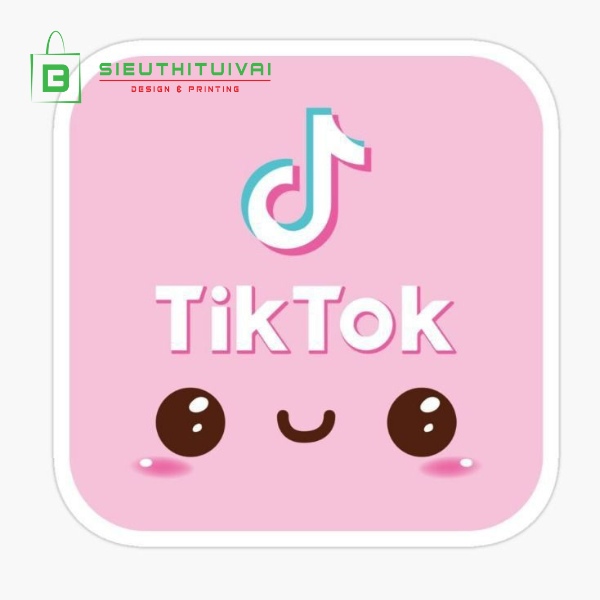 Mẫu logo Tiktok cute